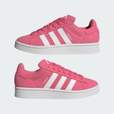 adidas campus 00s roze wit|Adidas originals campus shoes.